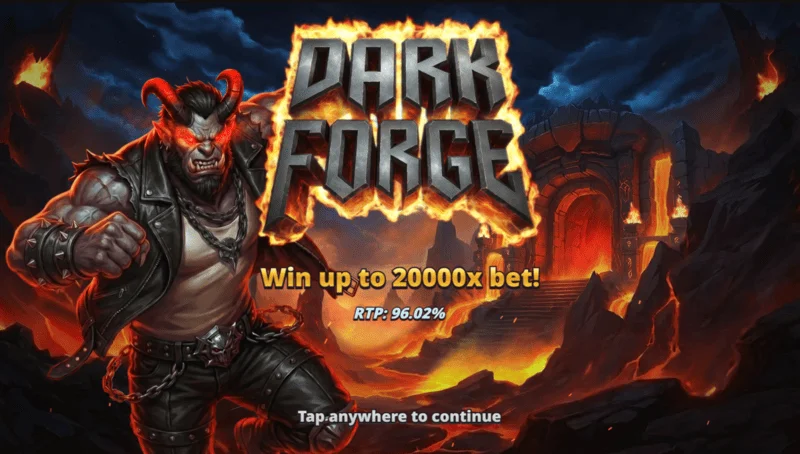 Dark Forge - menyja fillestare me temën e farkëtarisë së ferrit